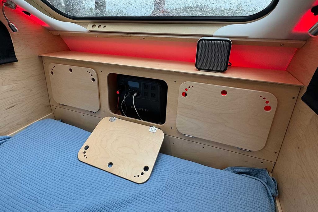 Headboard Storage Cabs (Upper &Amp; Hidden)