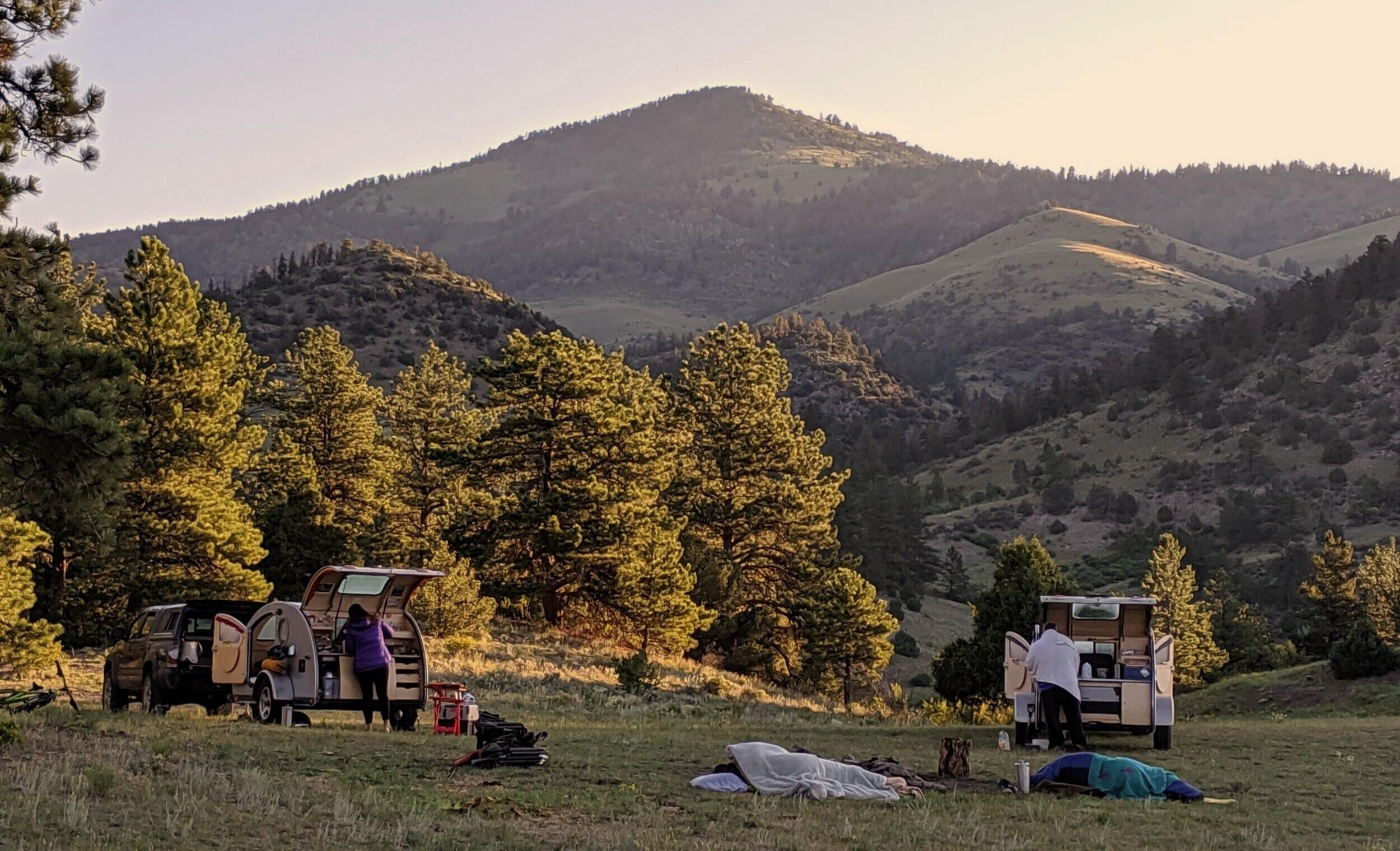 Dry Camping In Mountains