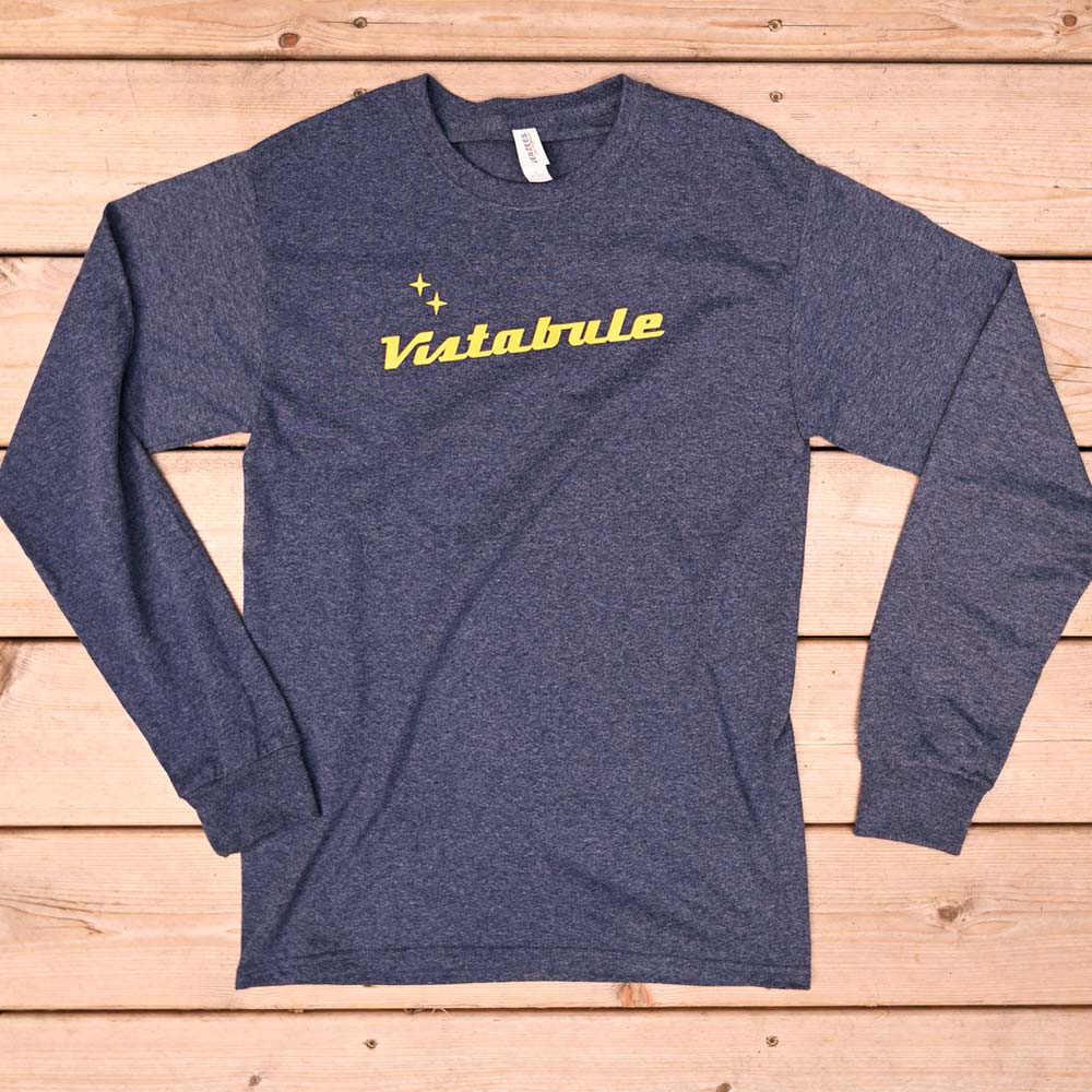 Long Sleeve Shirt Stars Logo Navy