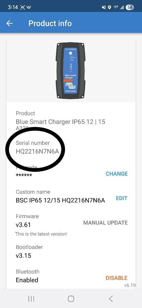 Product-Info-1 Product Information For A Charger