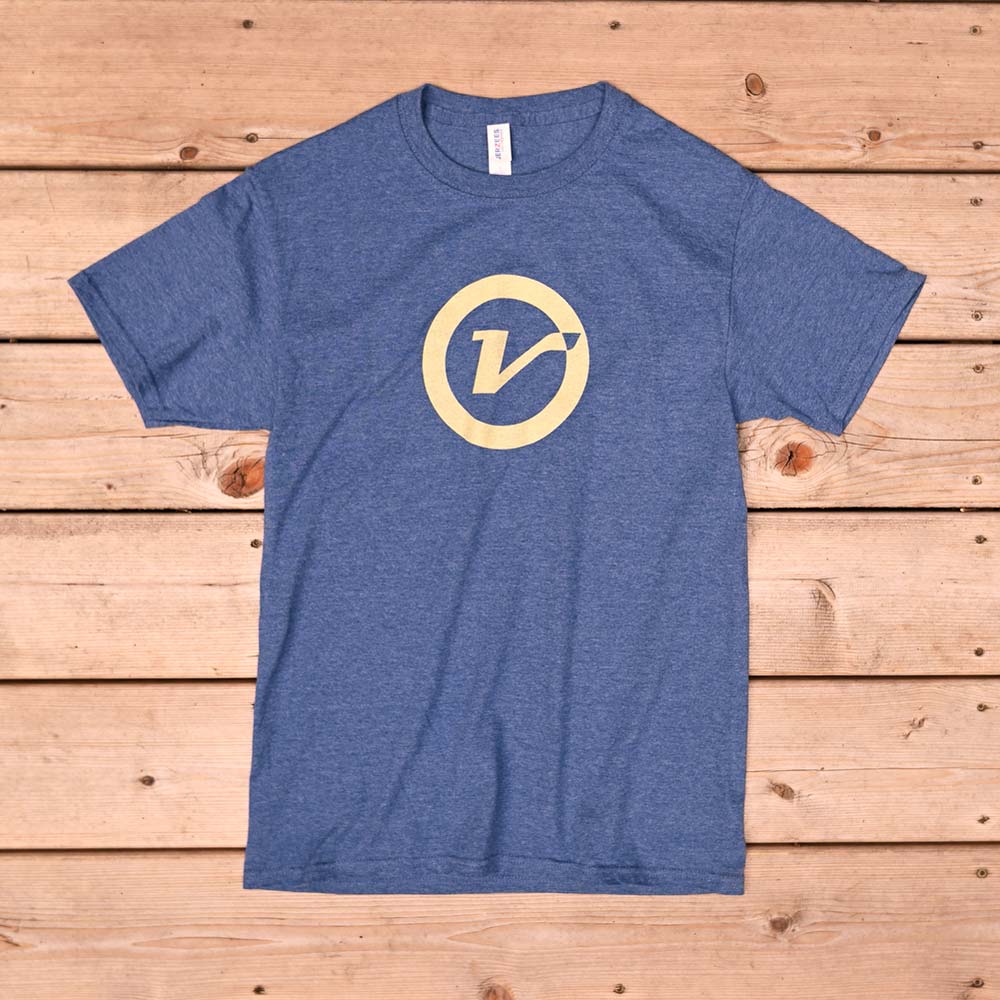 Tshirt Emblem Logo Blue