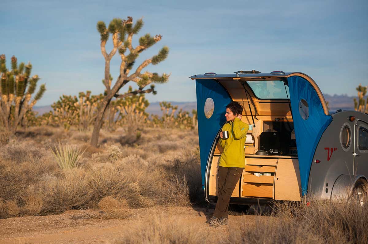 Vistabule Teardrop Trailer Batwings