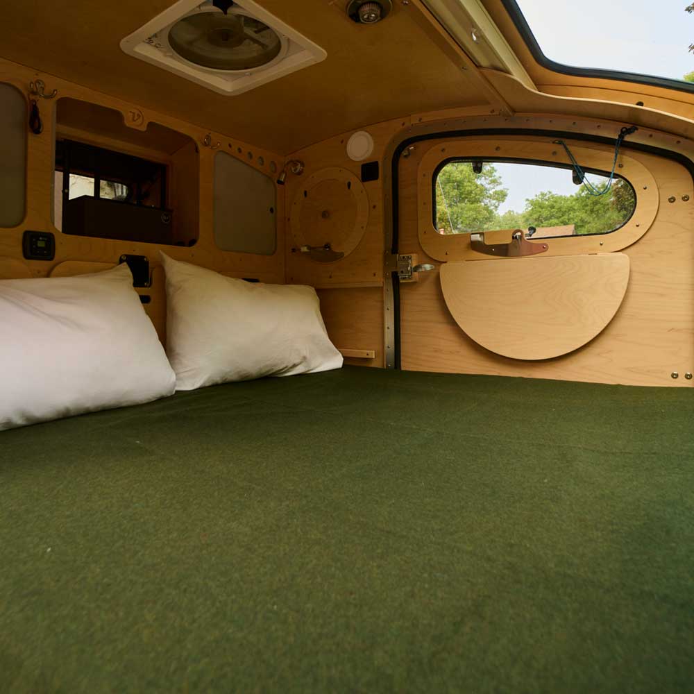 Wool Blanket Olive Green 2