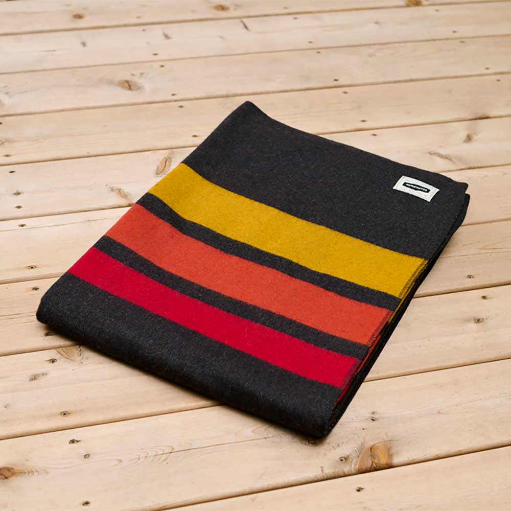 Wool Blanket Sunset Peak 1